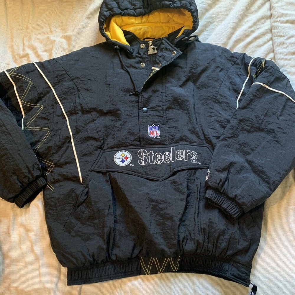 Men Pittsburgh Steelers NFL PROLINE Starter Jacket